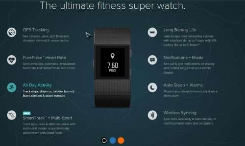 Fitbit Surge Super Watch