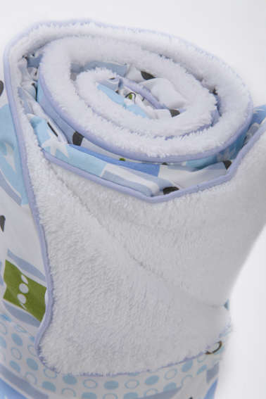 BabyBliss Robots Fleece Blanket