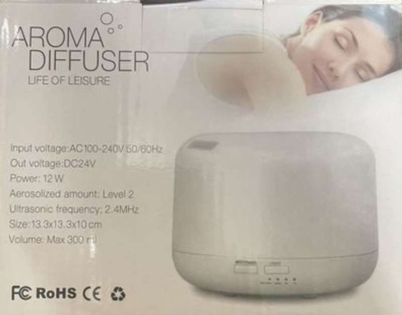Ultrasonic Aroma Diffuser 7 Color LED Mode