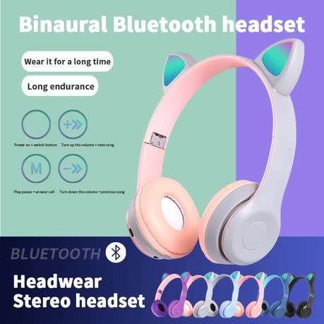 Wireless Bluetooth Headset for Kids and Adults