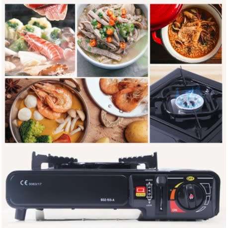 High Heat Output Portable Single Burner Gas Stove