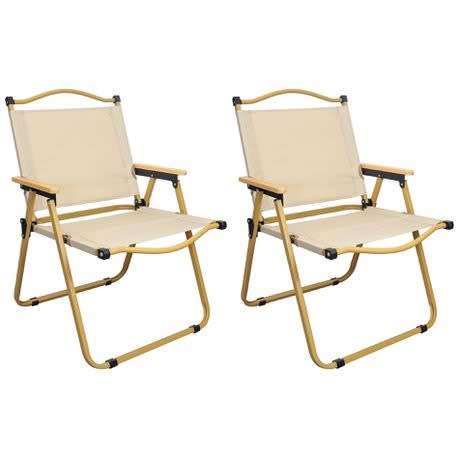 Lawn Chair Ultralight Folding Camping Chair, Director`s Chair pack of 2