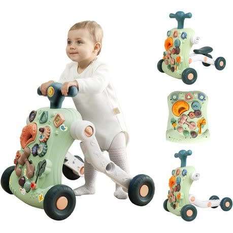 Multi-Functional Baby Walker 6 in 1 Adjustable Musical Learning Walker