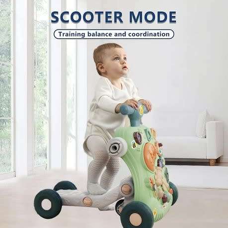 Multi-Functional Baby Walker 6 in 1 Adjustable Musical Learning Walker