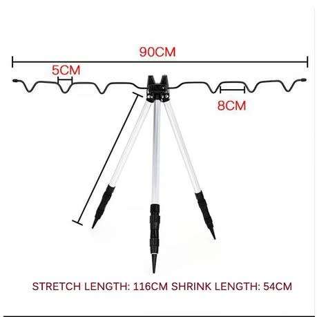 Fishing rod Tripod holder