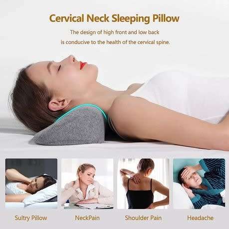 Cervical Neck Pillow for Sleeping, Memory Foam Pillow Neck