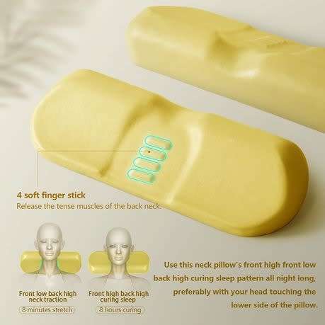 Cervical Neck Pillow for Sleeping, Memory Foam Pillow Neck