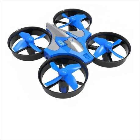 Mini Drone Watch Control Suitable For Beginners Land Air Toys - Blue