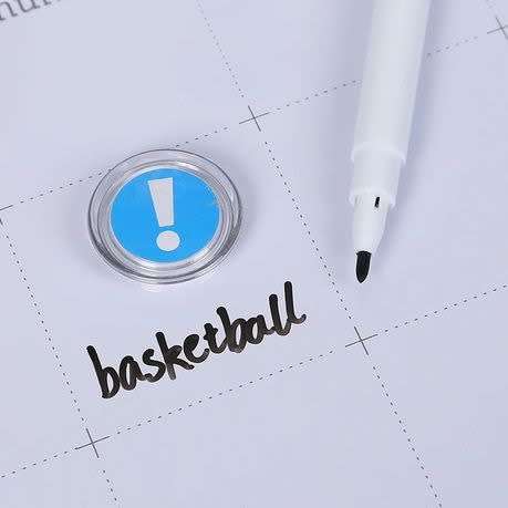 Magnetic Weekly Dry Erase Board for Wall Small White Board