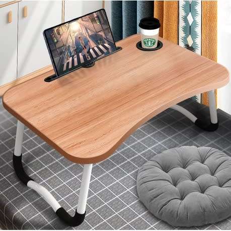 Portable Foldable Laptop Stand Desk for Bed & Sofa