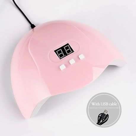 UV LED Nail  Lamp - 3 Timers And Sensor USB Connection