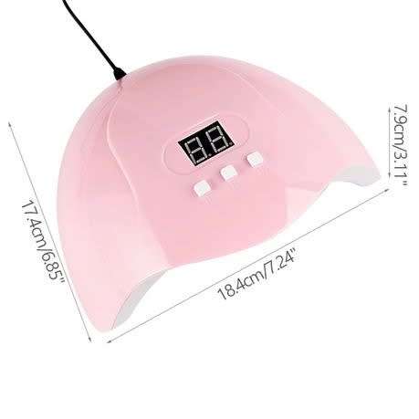 UV LED Nail  Lamp - 3 Timers And Sensor USB Connection