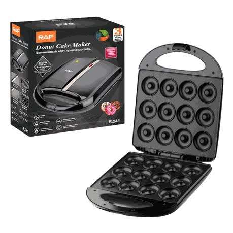 RAF - Electric Donut Maker, Donut Maker Machine for Home, 1400W