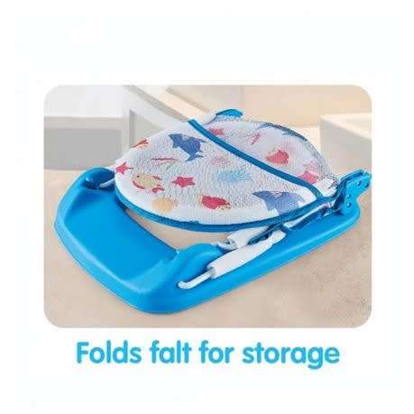 Baby Safety Bath Chair - Blue