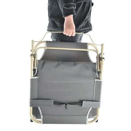 Foldable Lounge Sunbed Chair  - Grey
