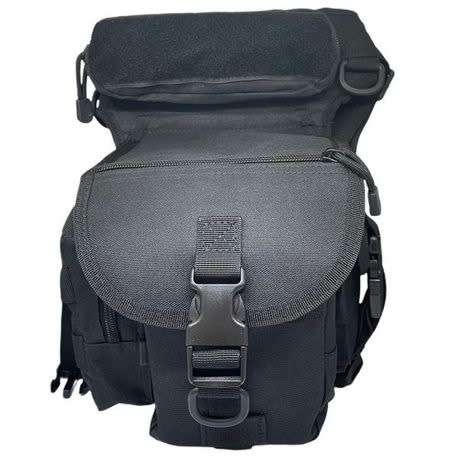 Tactical Belt And Thigh Holstered Utility or Ammo Bag