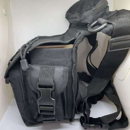 Tactical Belt And Thigh Holstered Utility or Ammo Bag