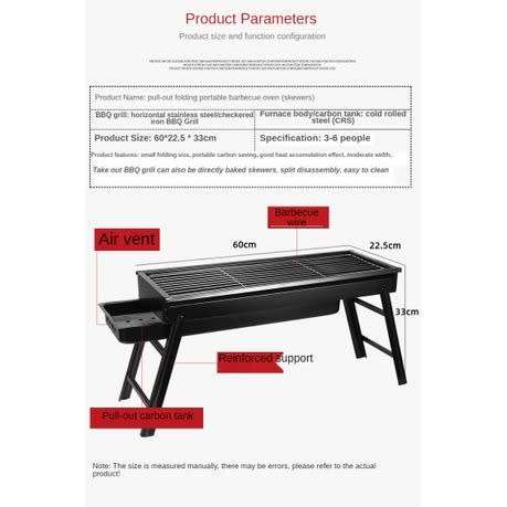 Foldable Braai/barbecue Stand