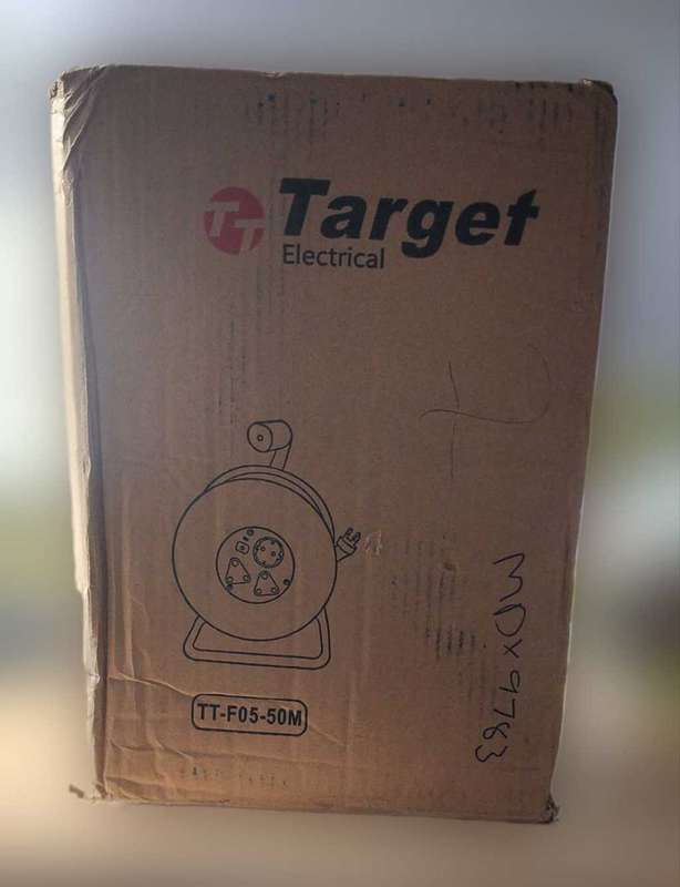 Target Electrical 16A 250V 1.5mm x 50M Extension with 3 Sockets