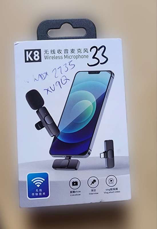 Wireless Microphone - Compatible with iPhone/Type-c