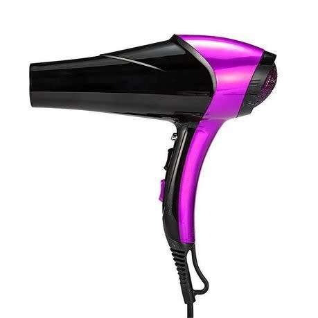 2600W Hot and Cold Air Concentrator Nozzles Diffuser Hair Dryer - Purple