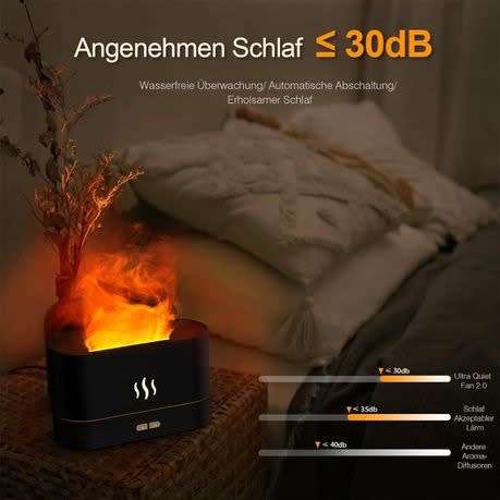 3D Flame Effect Humidifier