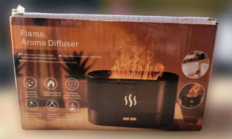 3D Flame Effect Humidifier