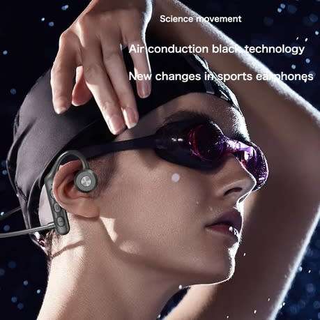 Bone Conduction Bluetooth Wireless Binaural Stereo Sports Headphones