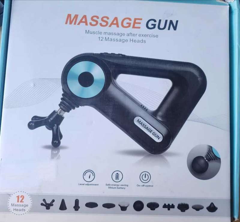 Rechargeable Massage Gun with 12 Different Heads