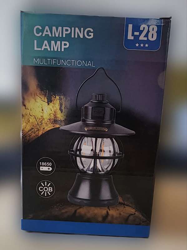 Outdoor Rechargeable Portable Camping Lamp