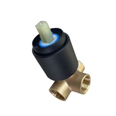 High Quality Brass Matte Black Square Shower Mixer