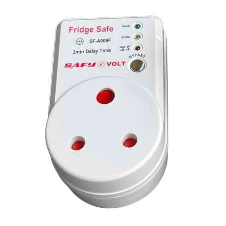 Safy Fridge Surge Protection Plugs Pack Of 2