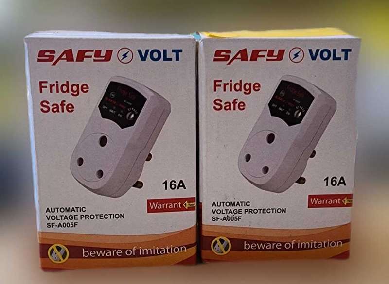 Safy Fridge Surge Protection Plugs Pack Of 2