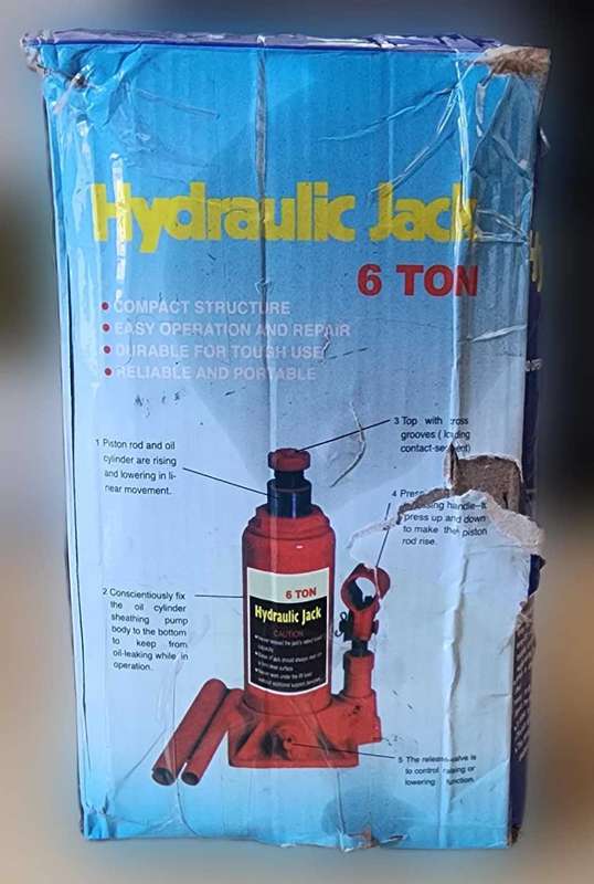6Ton Hydraulic Bottle Jack With Safety Valve