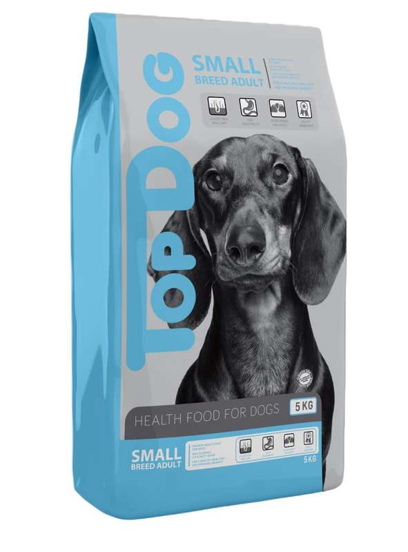 20kg Top Dog Small Breed Adult Food Pellets