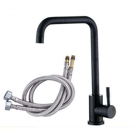 Kitchen Sink Taps Lead Free Single Handle High Arc Swivel Spout