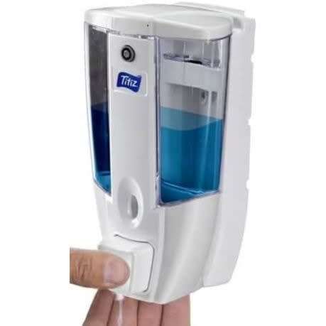Plastic Wall Mounted 2 Piece Soap Dispensers