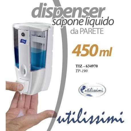 Plastic Wall Mounted 2 Piece Soap Dispensers