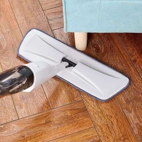 Household spray mop for cleaning electrical interior floors