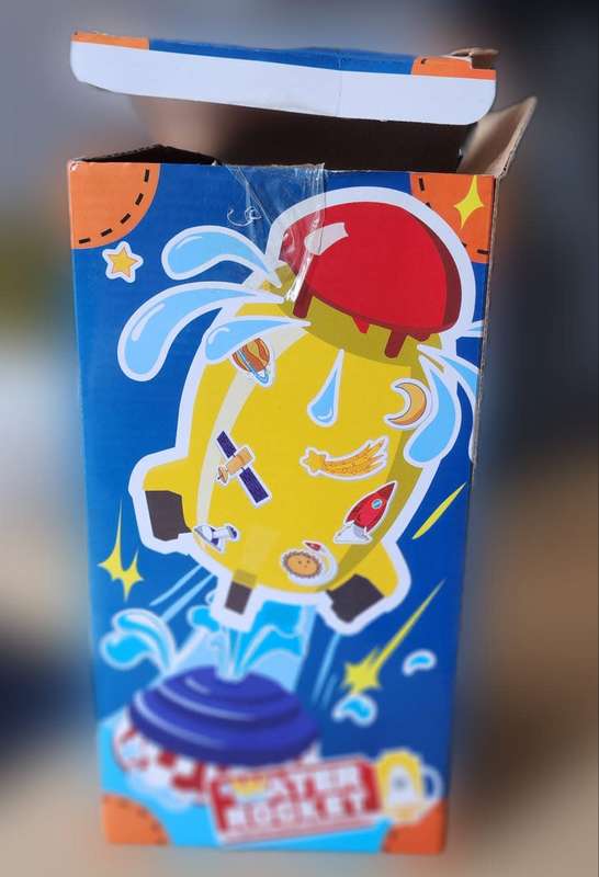 Sprinkler Toy for Kids EVA Water Spray Rocket Toy