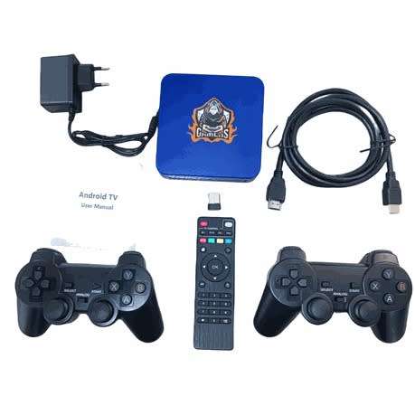 2.4G Wireless Gamebox 4K ULTRA HD Game Stick - Android TV