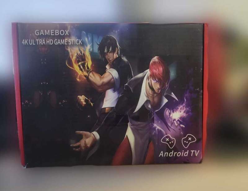 2.4G Wireless Gamebox 4K ULTRA HD Game Stick - Android TV