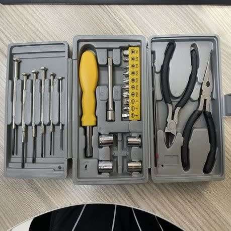 Portable Small Tool Kit with Case for Travel 25-Piece