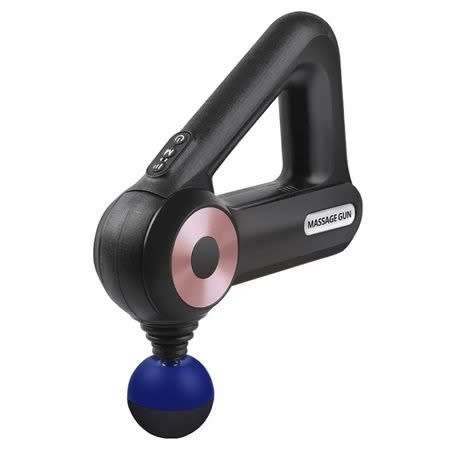 Rechargeable Massage Gun with 12 Different Heads - Gold