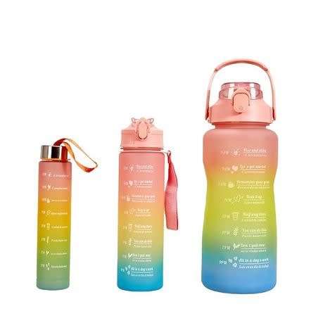 Beverage Bottles Set of 3