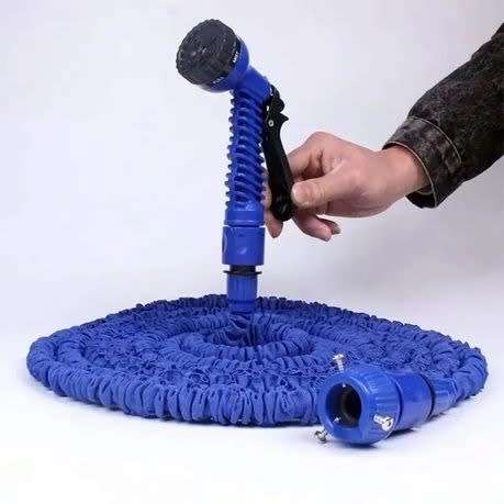 Magic Hose Expandable Garden Hose, Garden Sprinkler 15M - Blue