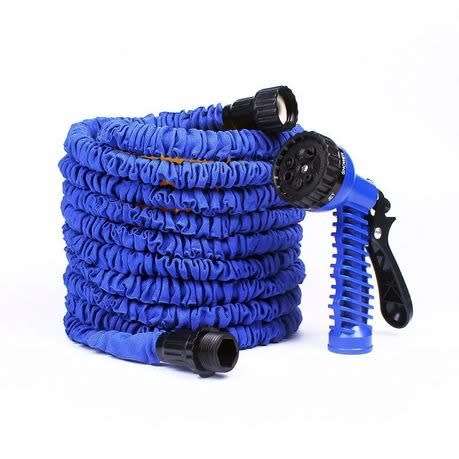 Magic Hose Expandable Garden Hose, Garden Sprinkler 15M - Blue
