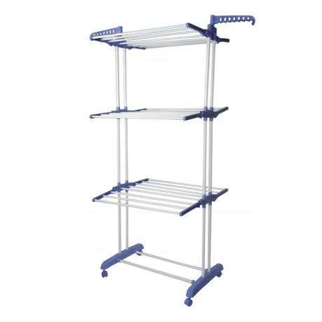 Foldable 3 Layer Steel Clothing Hanger & Dryer