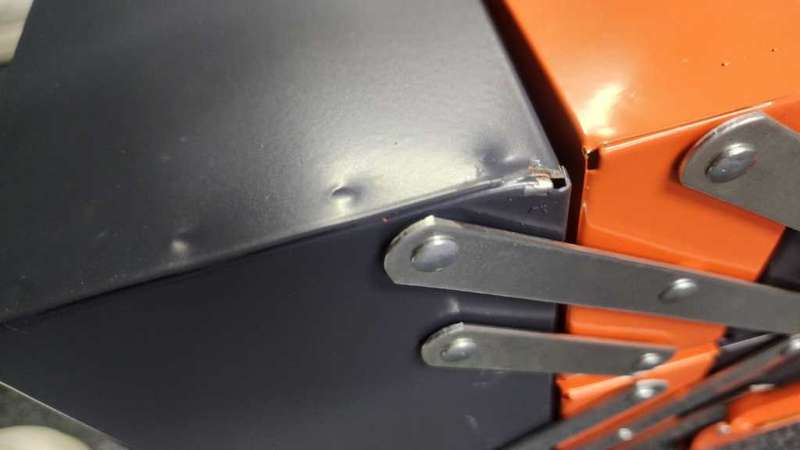 Metal Tool Box 3 Tier 5 Tray Professional Portable Storage - 42cm