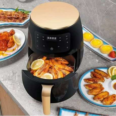 Electric Silver Crest Air Fryer - 2400W - 6 Litre Large Capacity